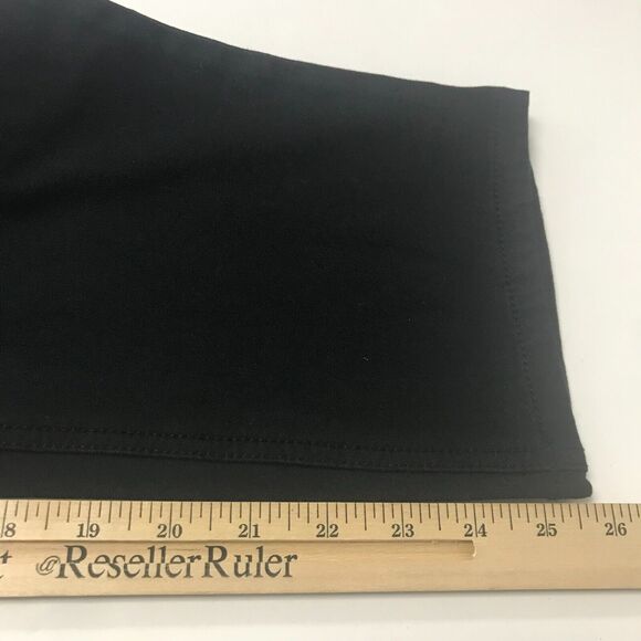 Chicos So Slimming Ankle Pant Womens Medium Black Jean Elastic Comfort Stretch - Picture 10 of 10